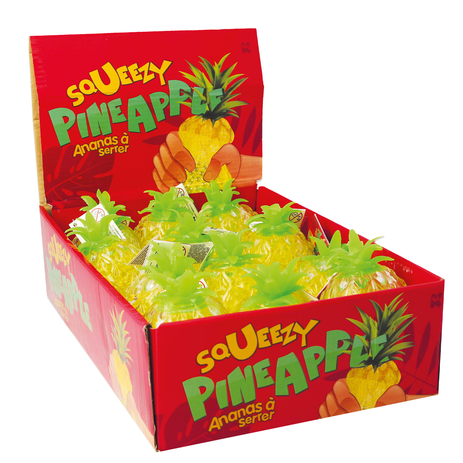 Squeezy Bead Pineapples