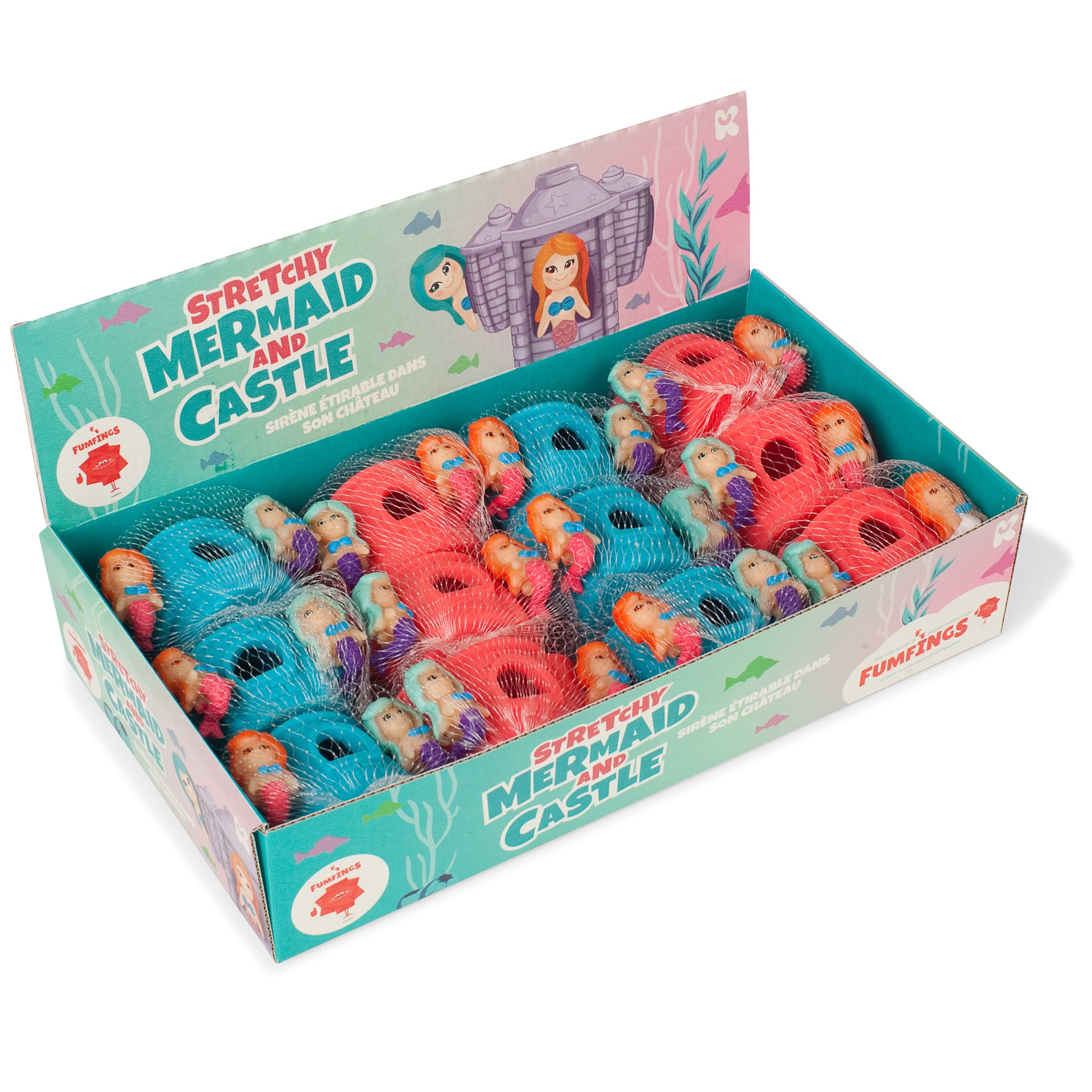 Stretchy Mermaid & Castle