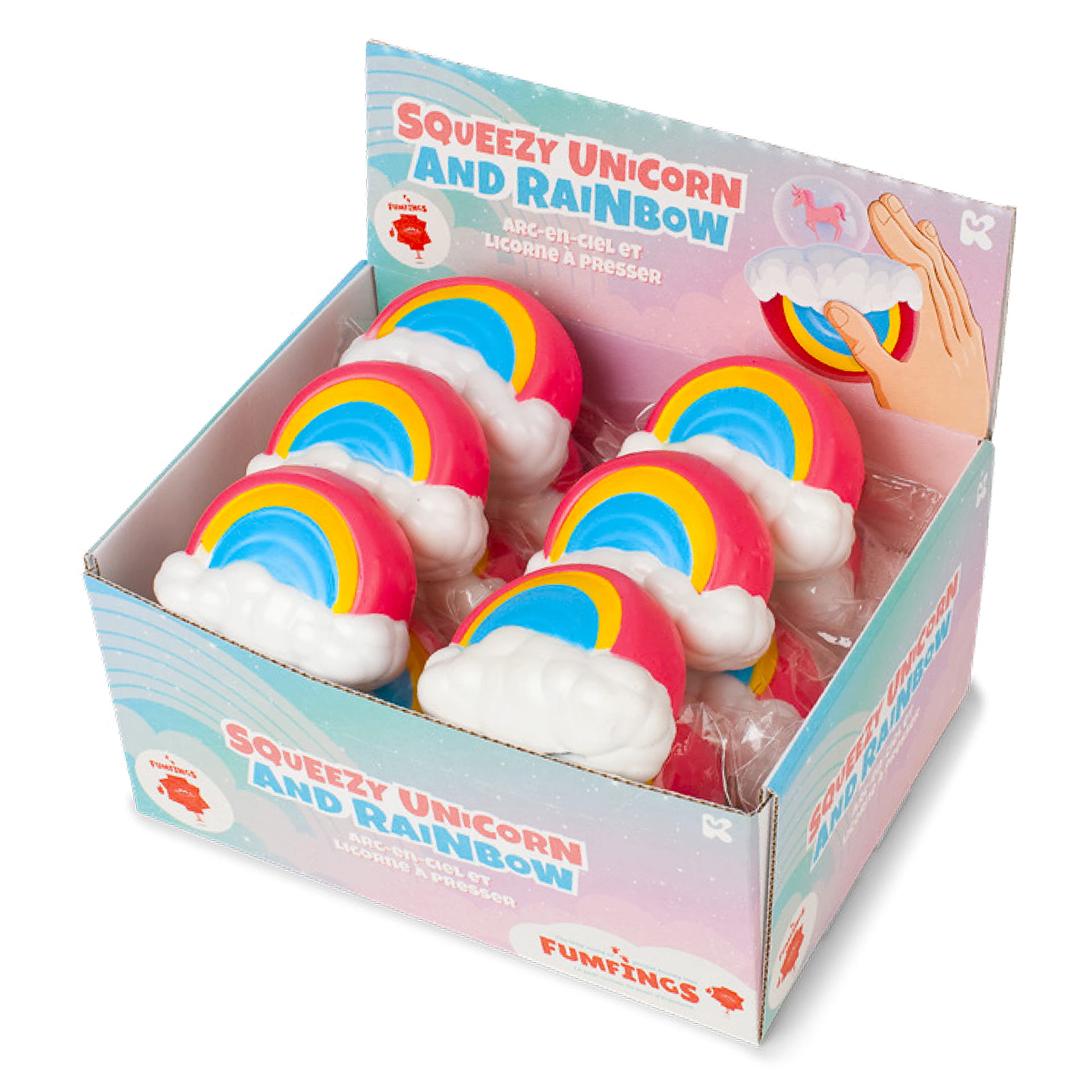 Squeezy Unicorn & Rainbow