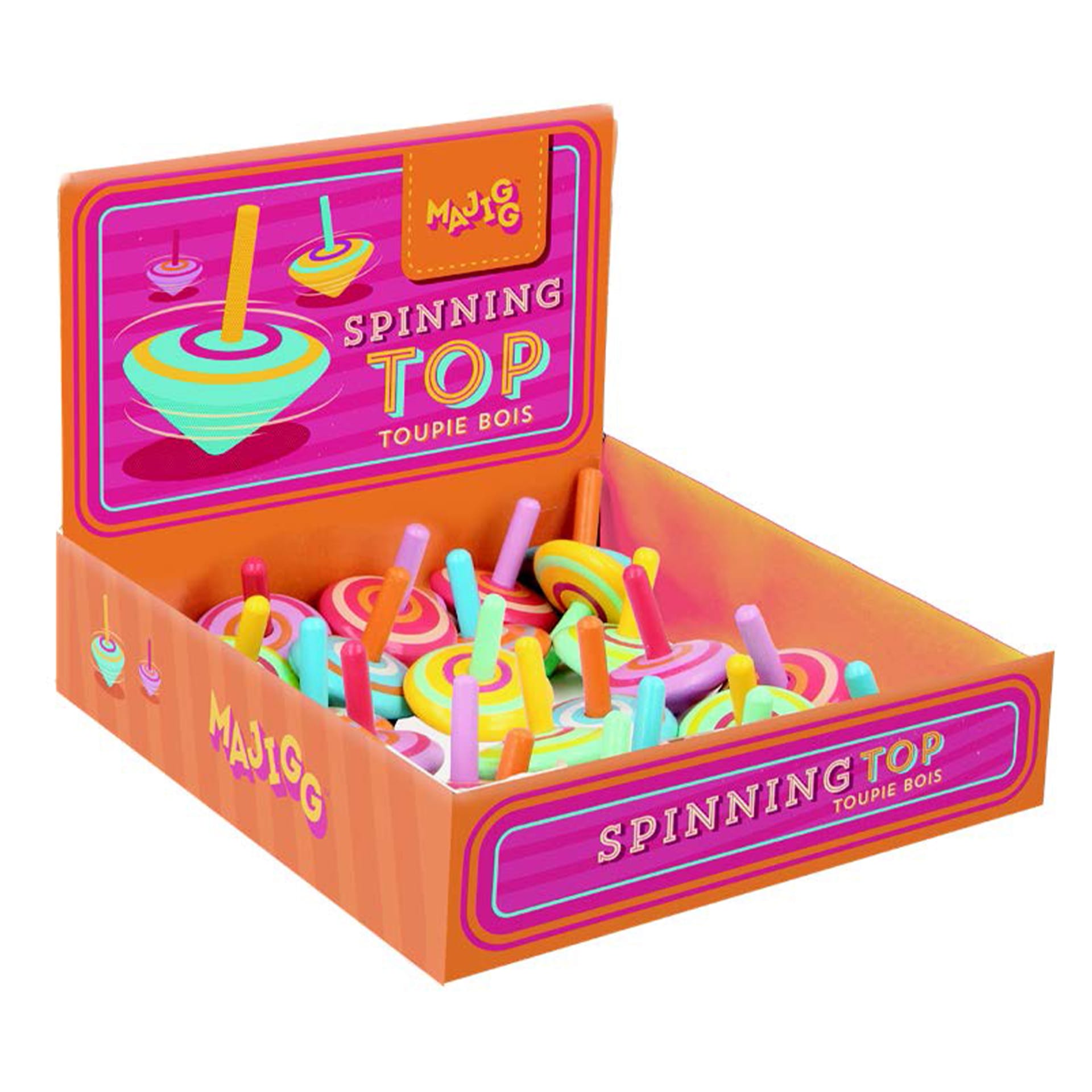 MAJIGG Spinning Tops FSC 100%